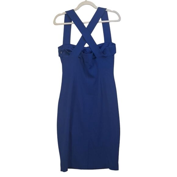 Nwt L.K Bennett Royal Cobalt Blue sheath Dress us 8 Kate Middleton designer - Picture 14 of 16